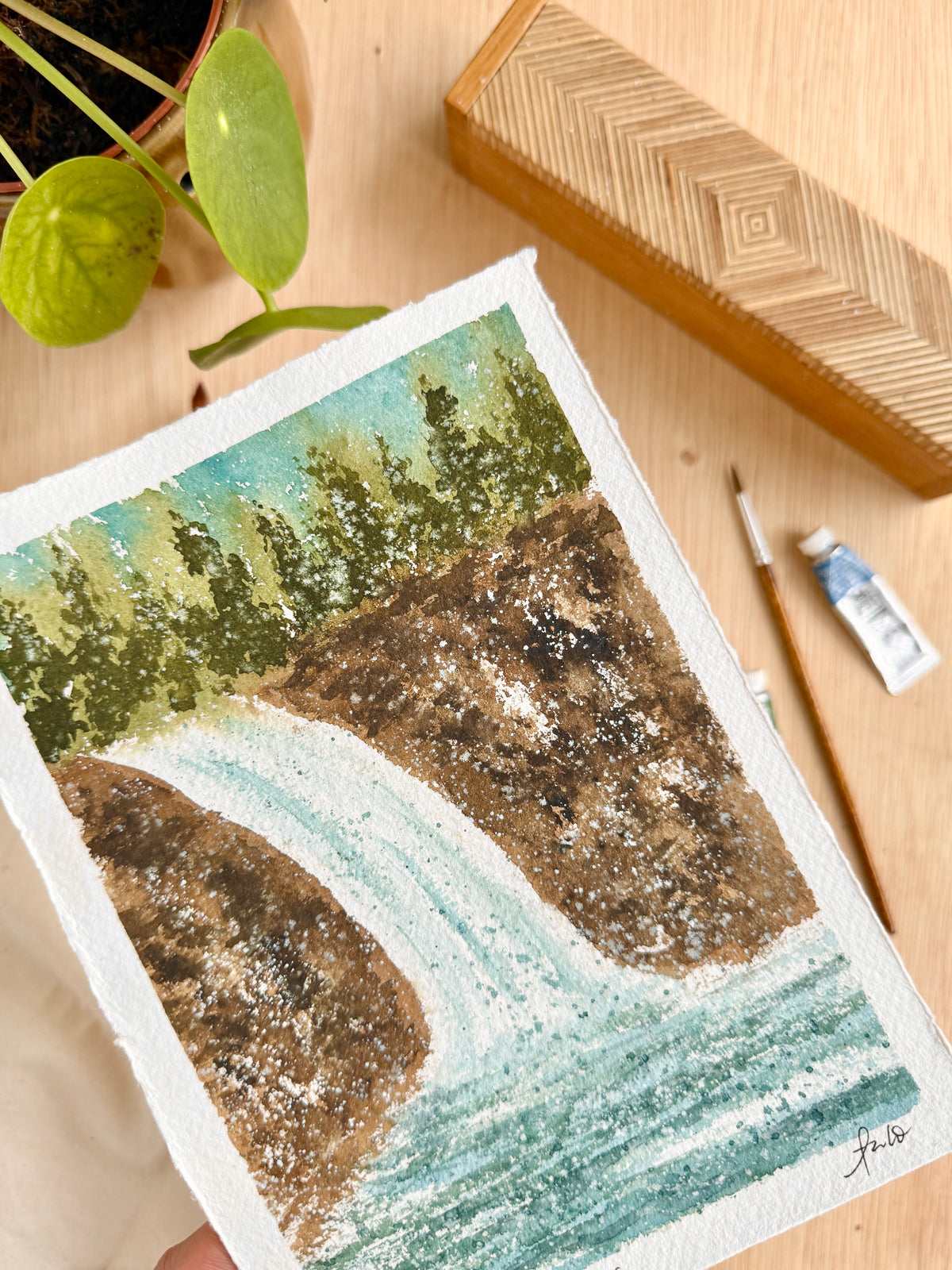 Slow, simple and quiet 6 - Original artwork