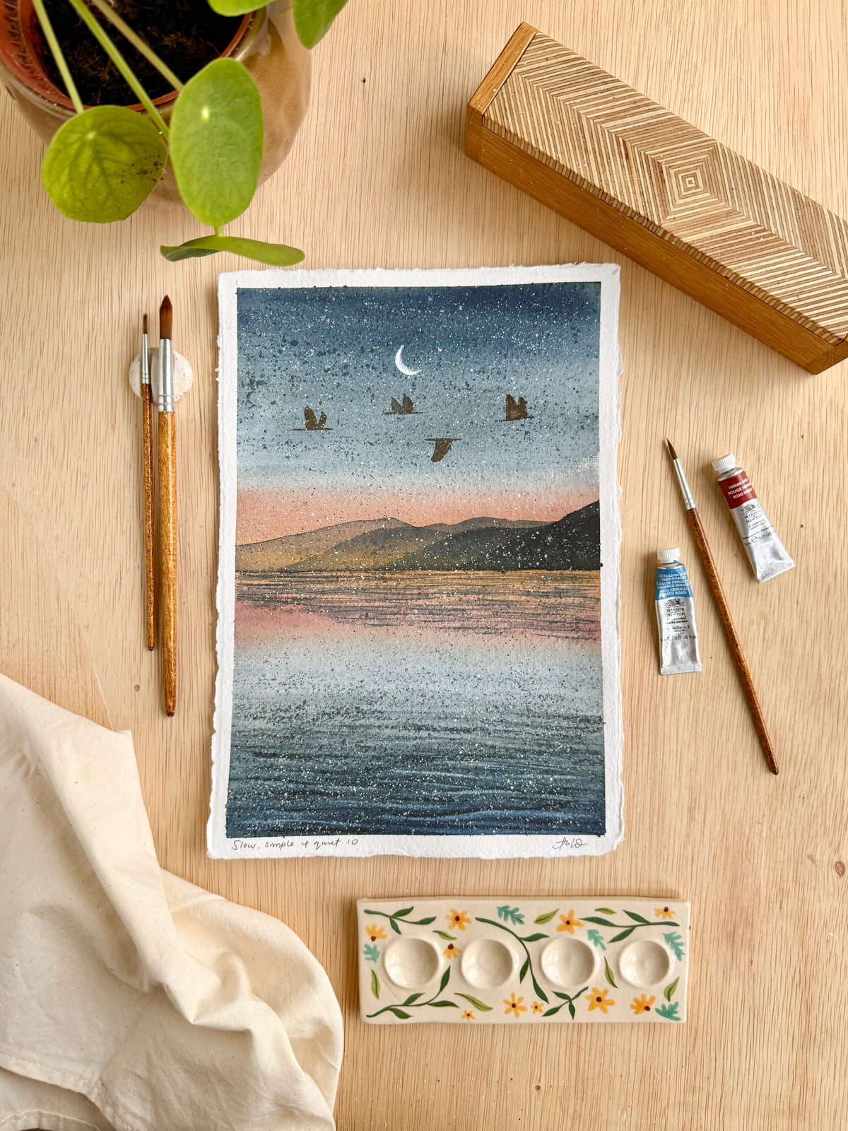 Slow, simple and quiet 10 - Original artwork