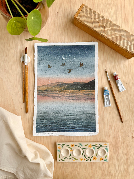 Slow, simple and quiet 10 - Original artwork