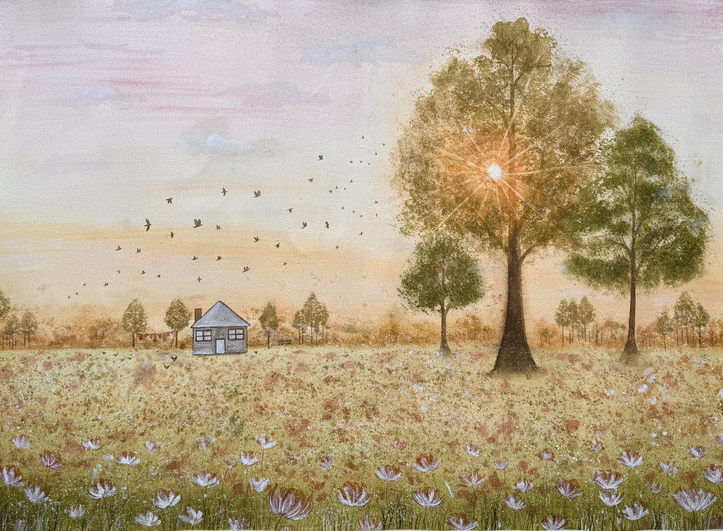 Slow Awakening - Original artwork