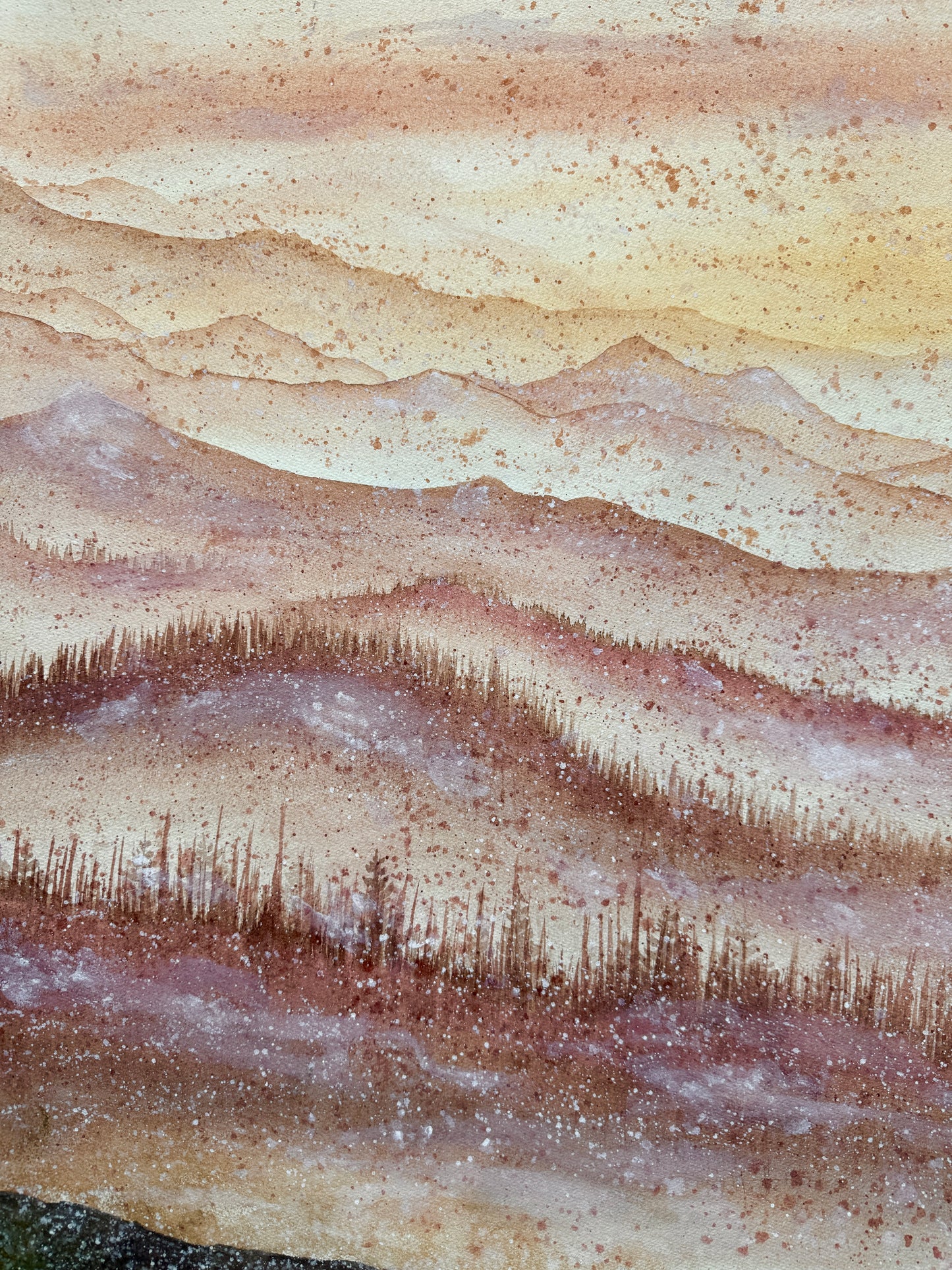 Sunrise Reflections - Original artwork
