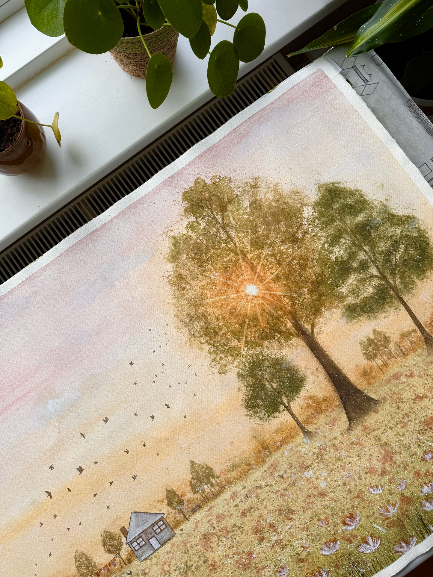 Slow Awakening - Original artwork