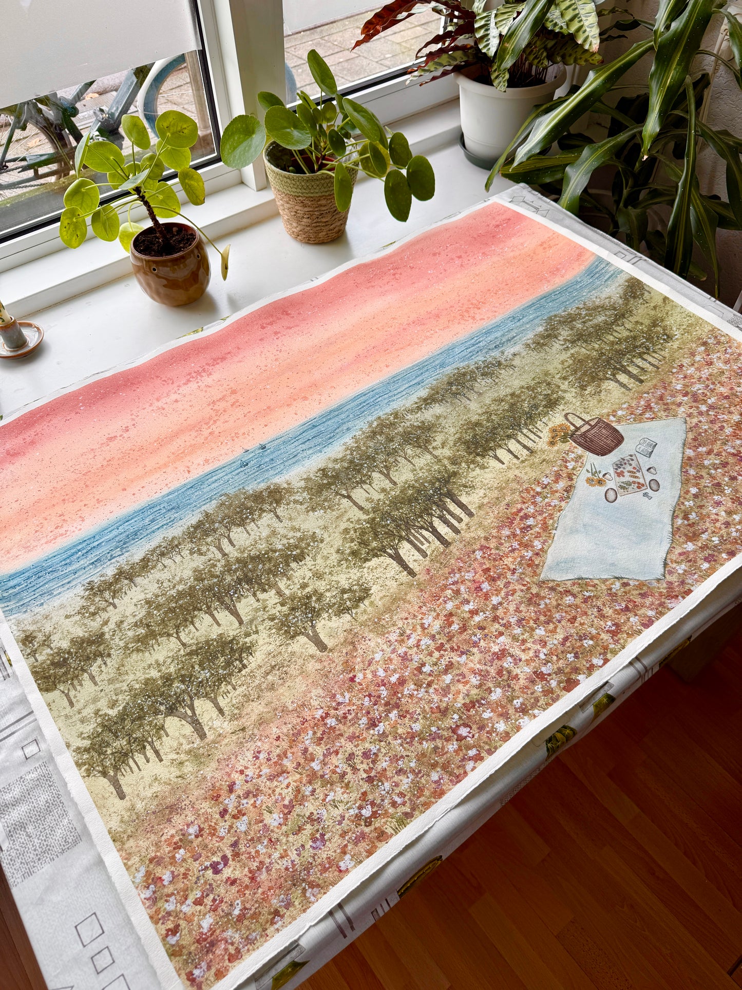 Living Mindfully - Original artwork