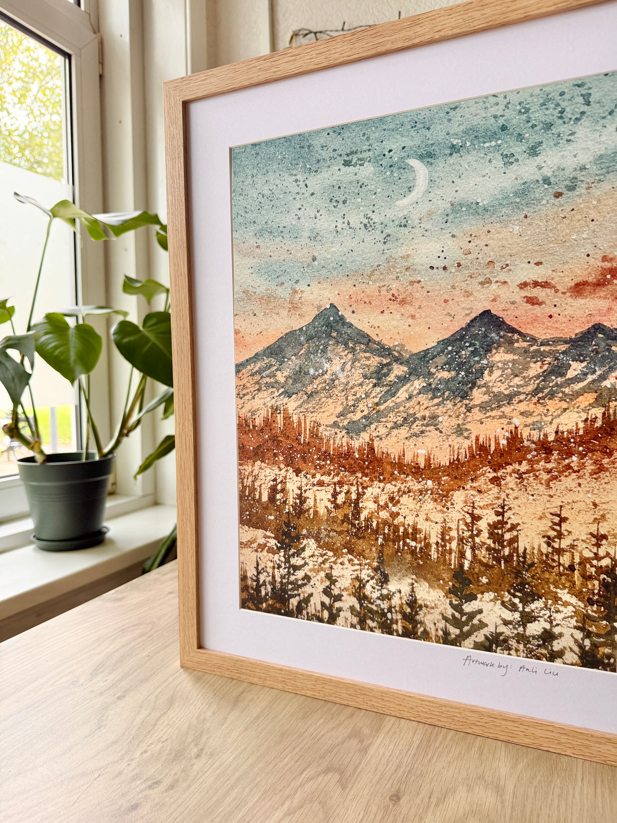 Healing in nature - A3 Framed Artwork