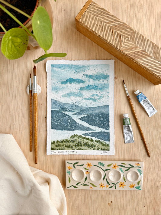 Slow, simple and quiet 8 - Original artwork