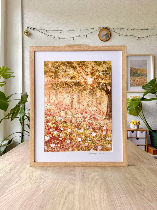 Becoming my authentic self - A3 Framed Artwork