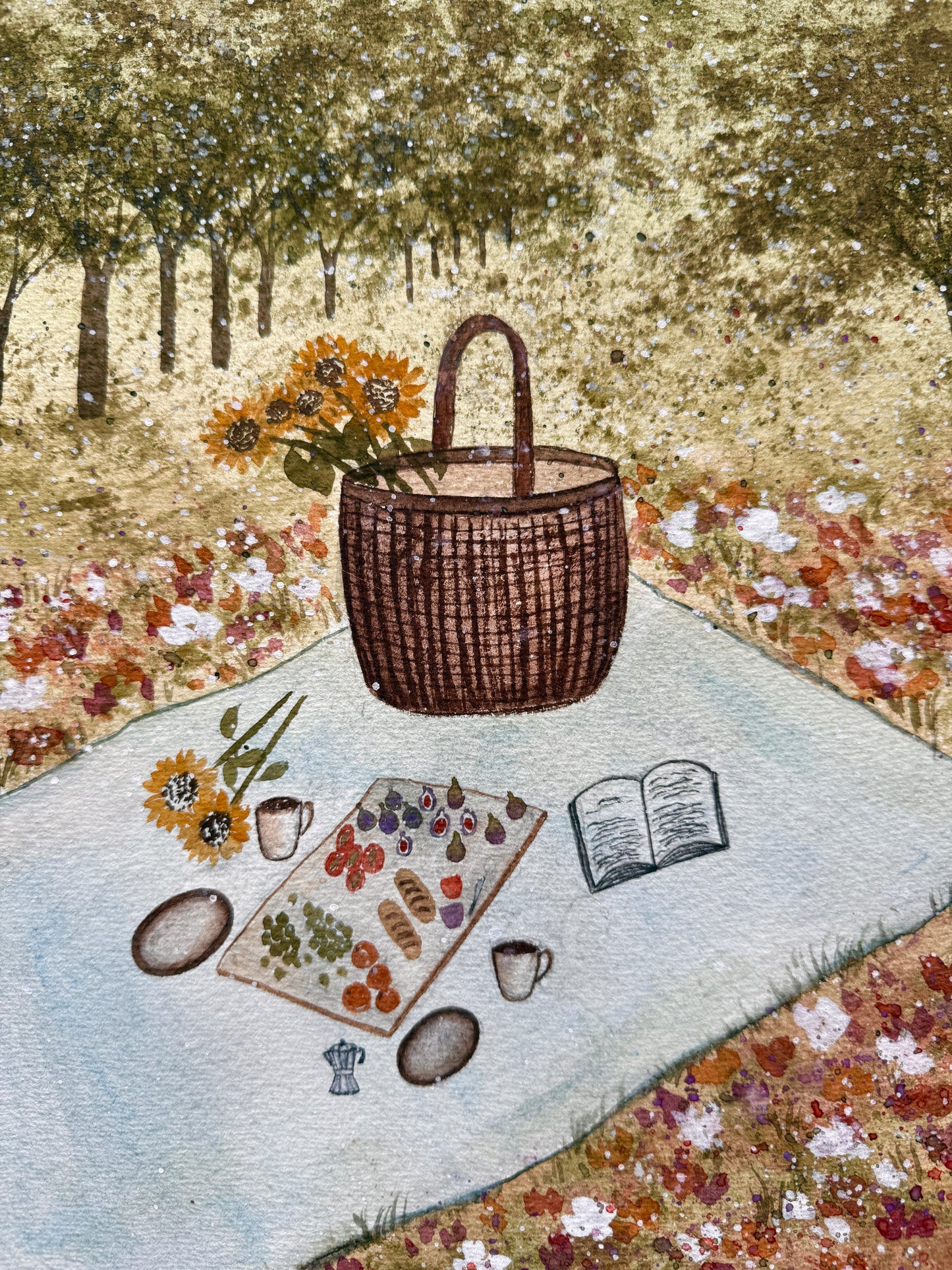 Living Mindfully - Original artwork