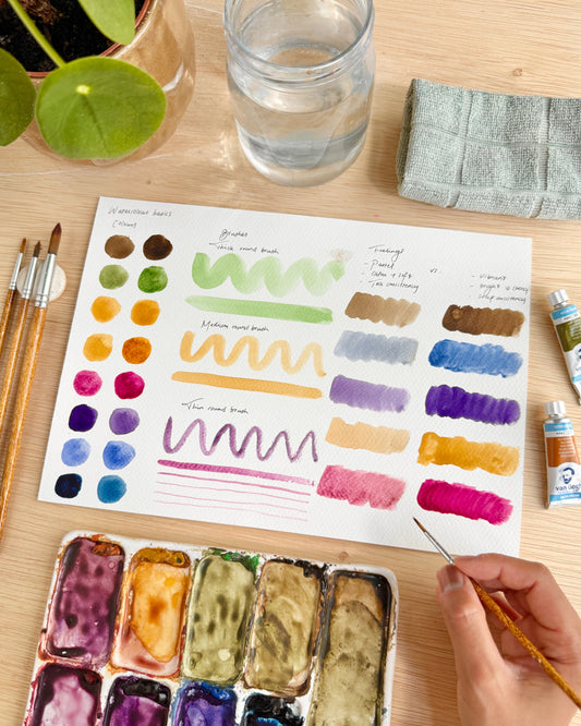 Watercolours in 30 Days Course