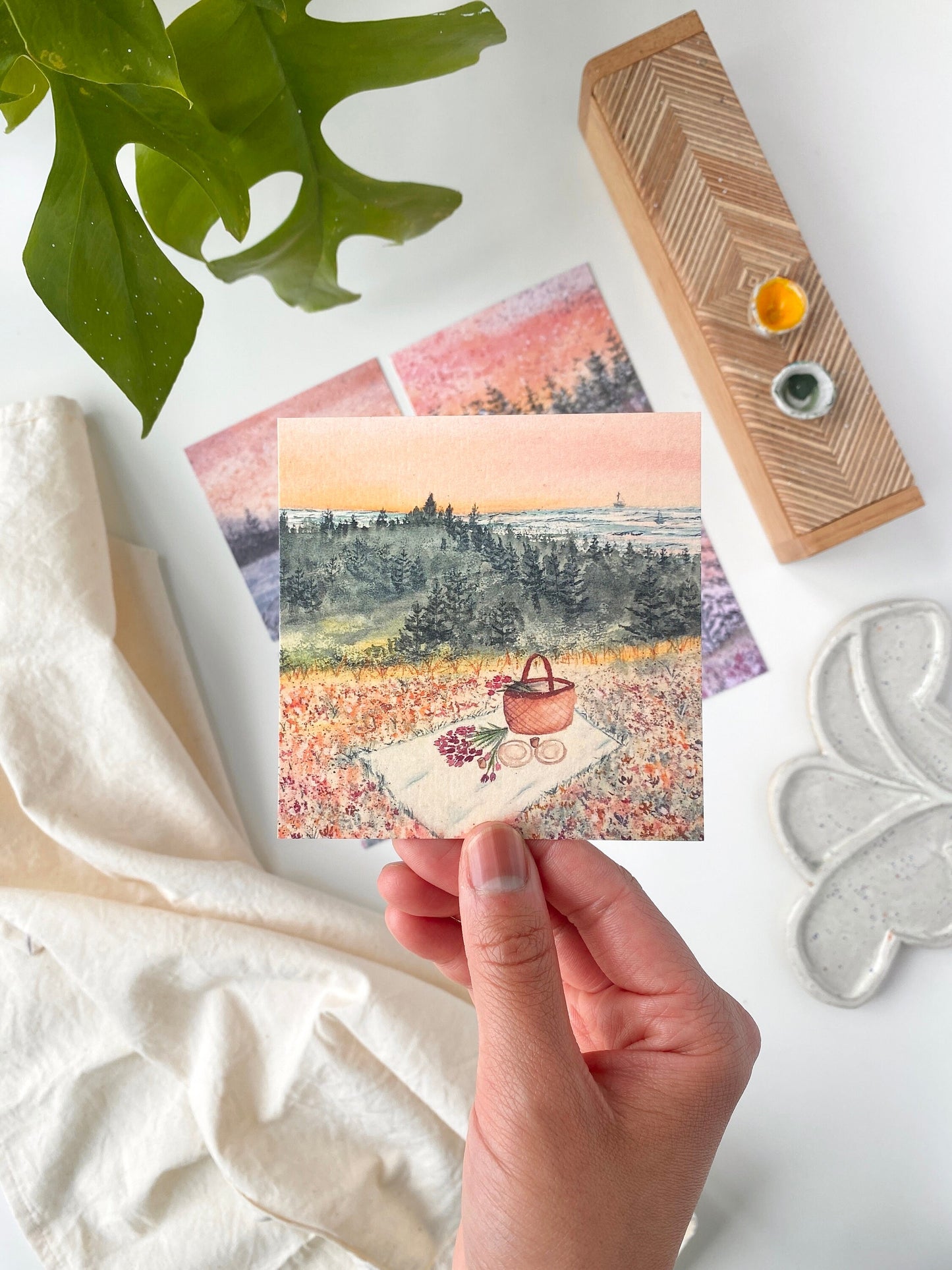 Sunset postcards - Set of 5