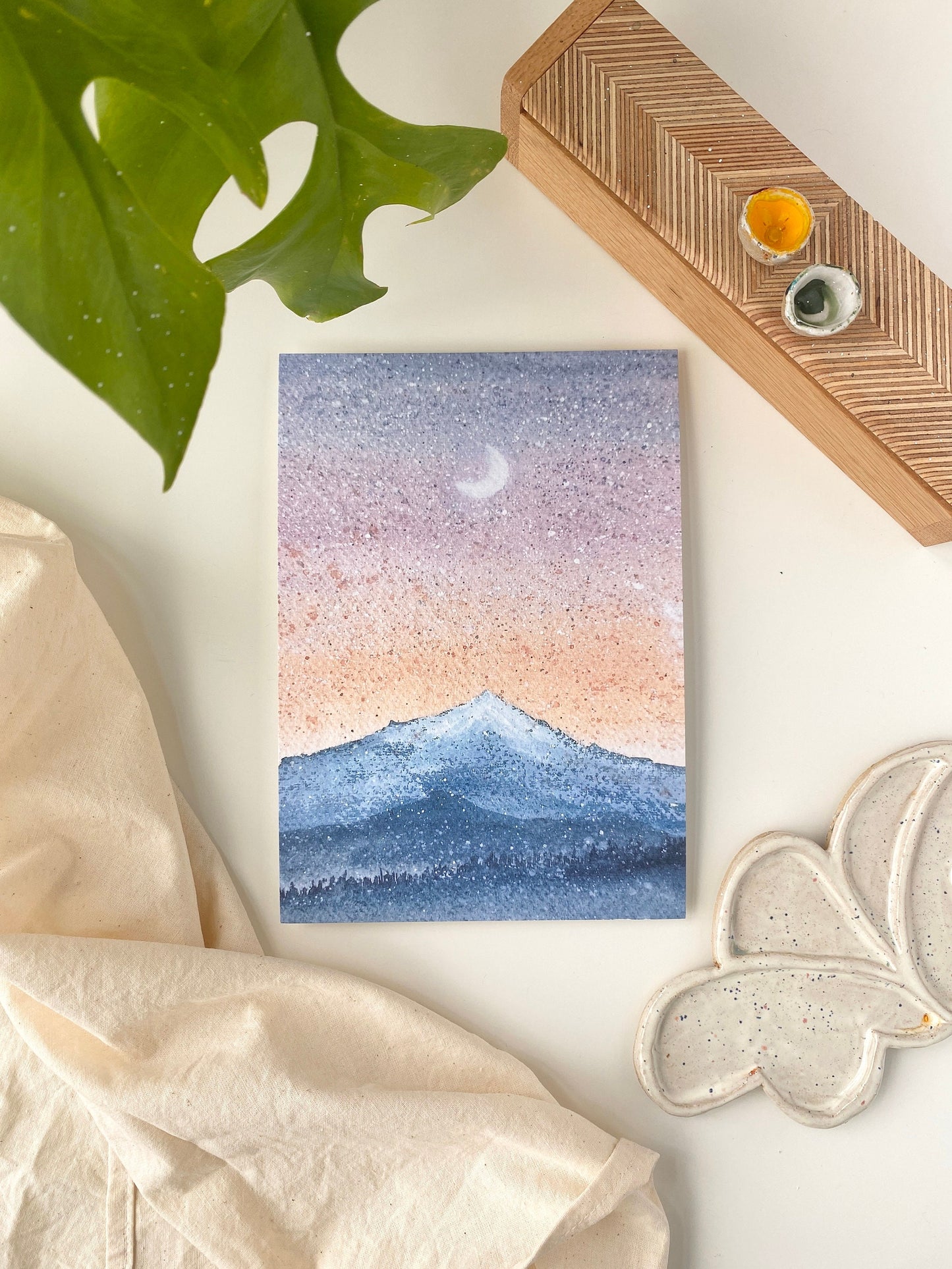 Sunrise hike - Art print