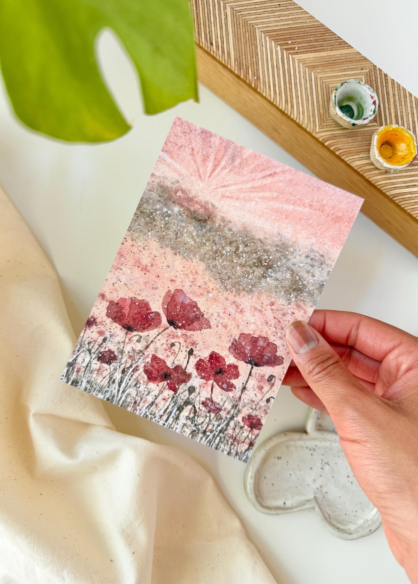 Dancing poppies - Art print