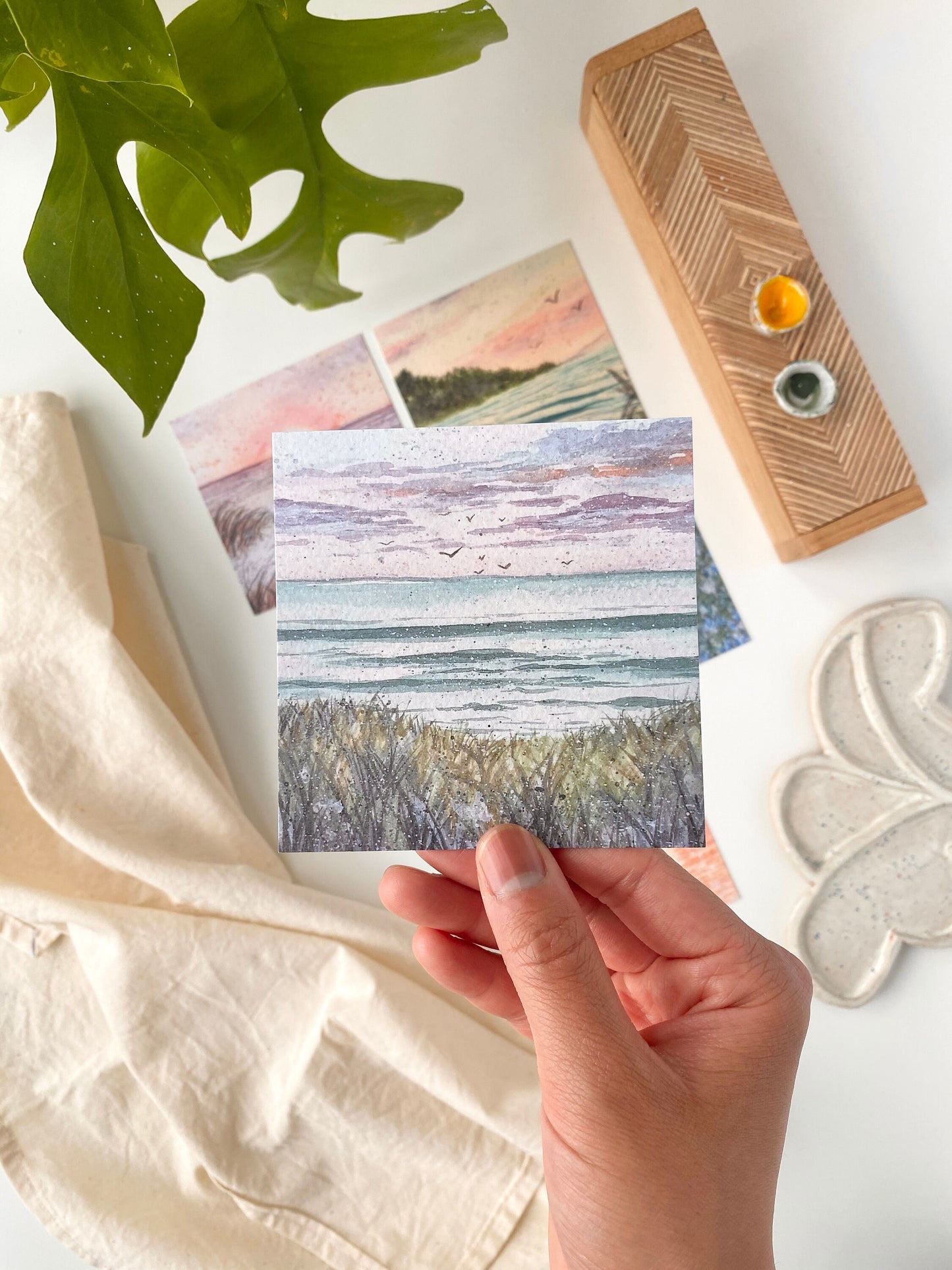 Beach postcards - Set of 5