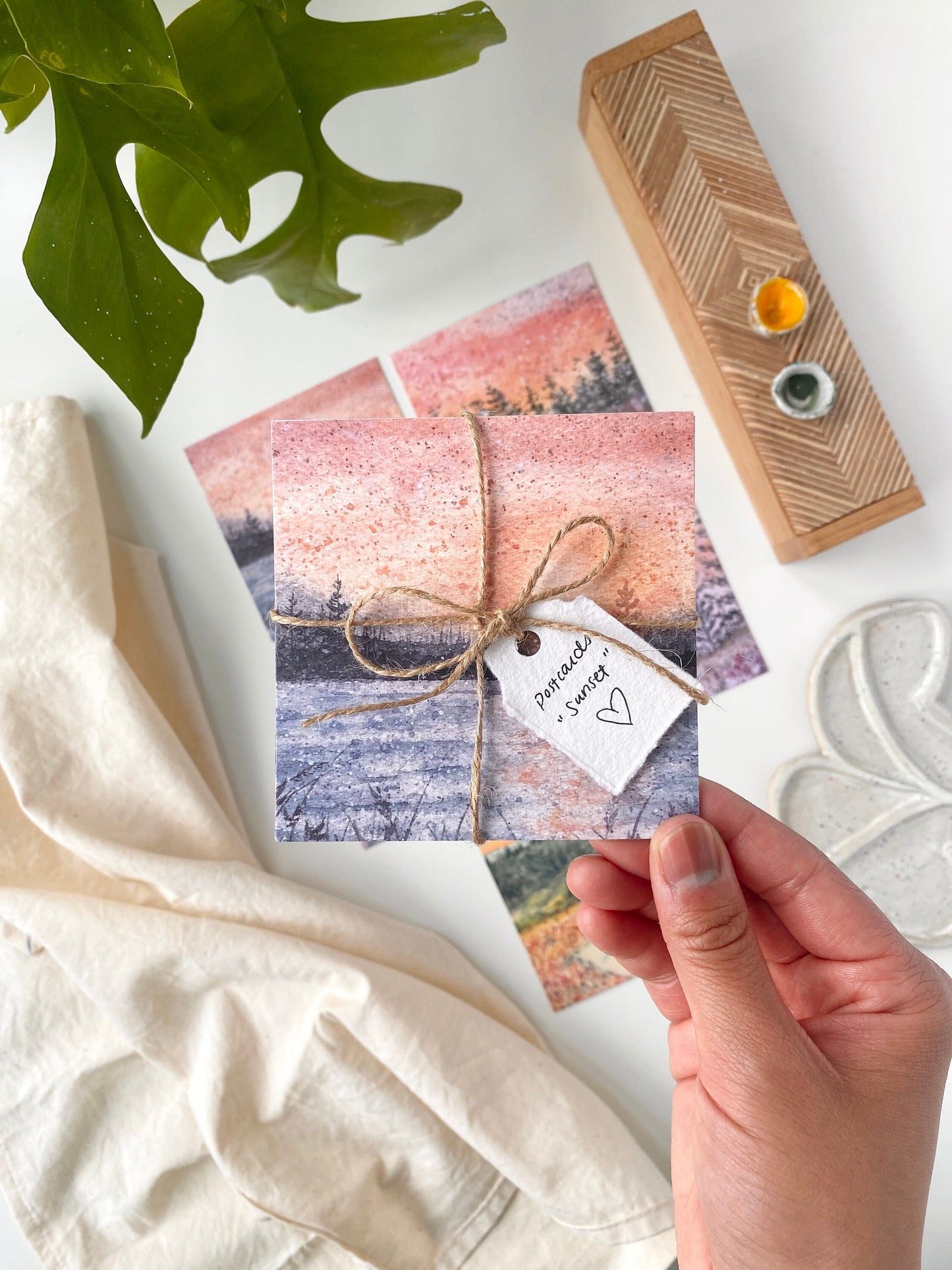 Sunset postcards - Set of 5