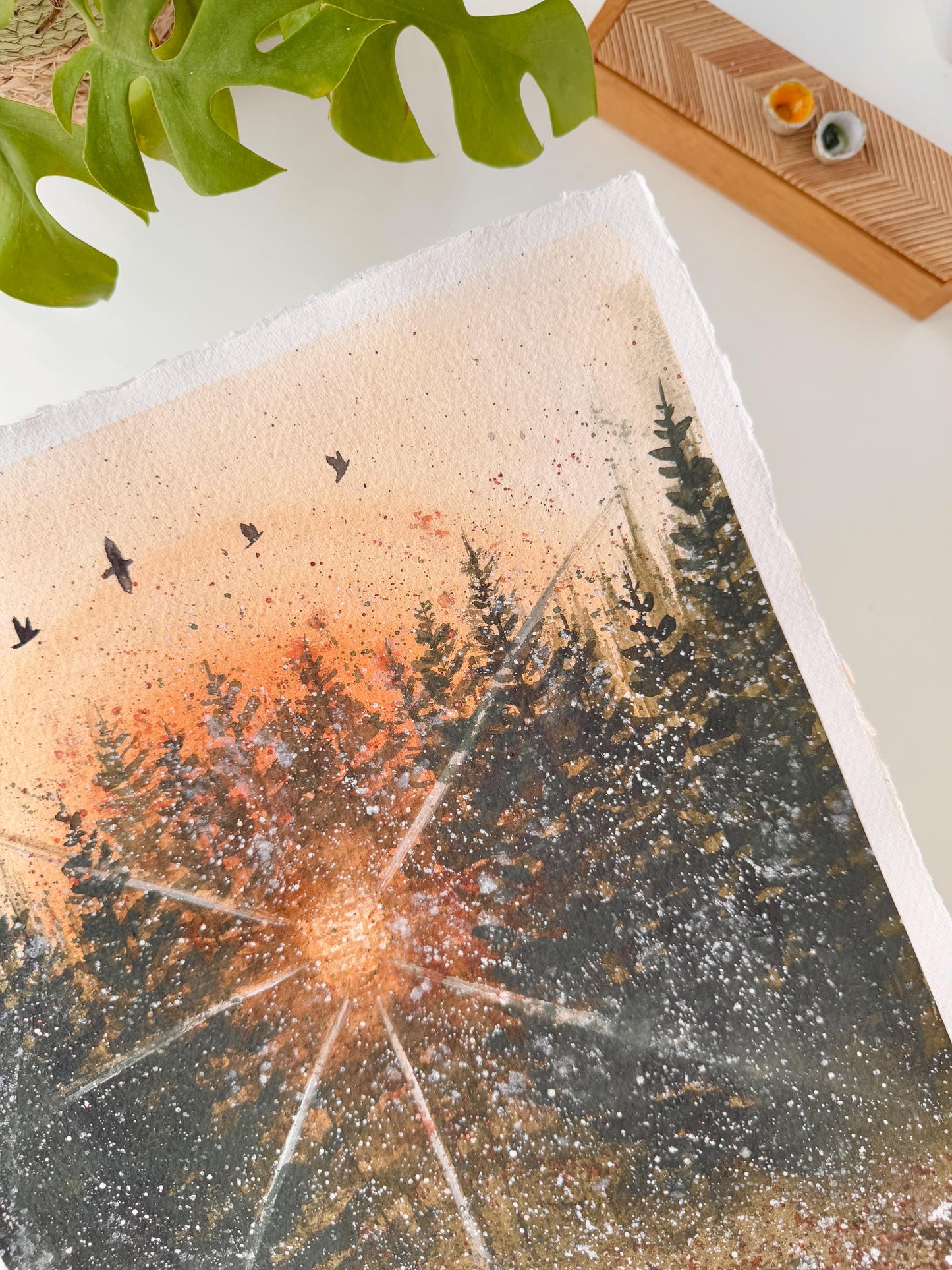 Warm sunlight - Original artwork