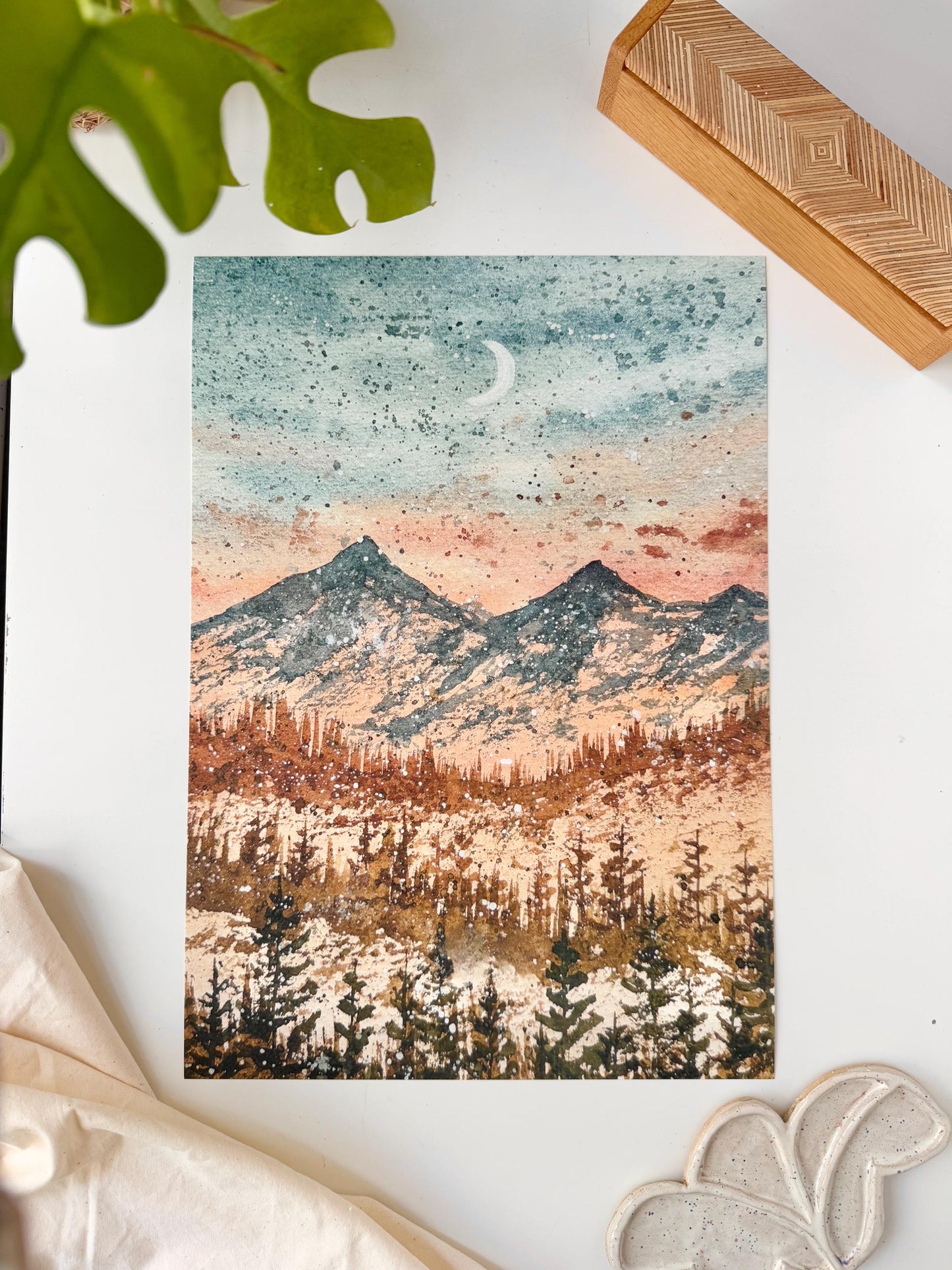 Healing in nature - A3 poster