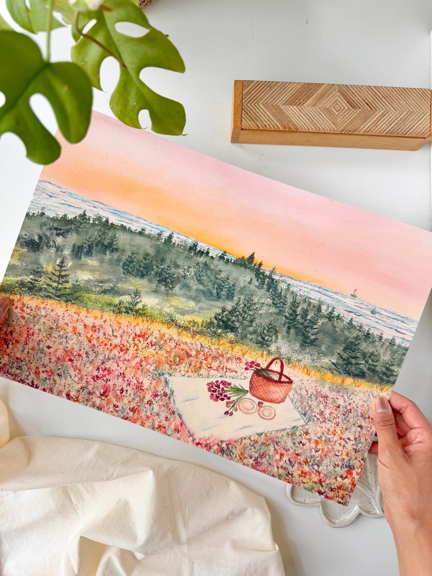 Picnic in the south - A3 poster