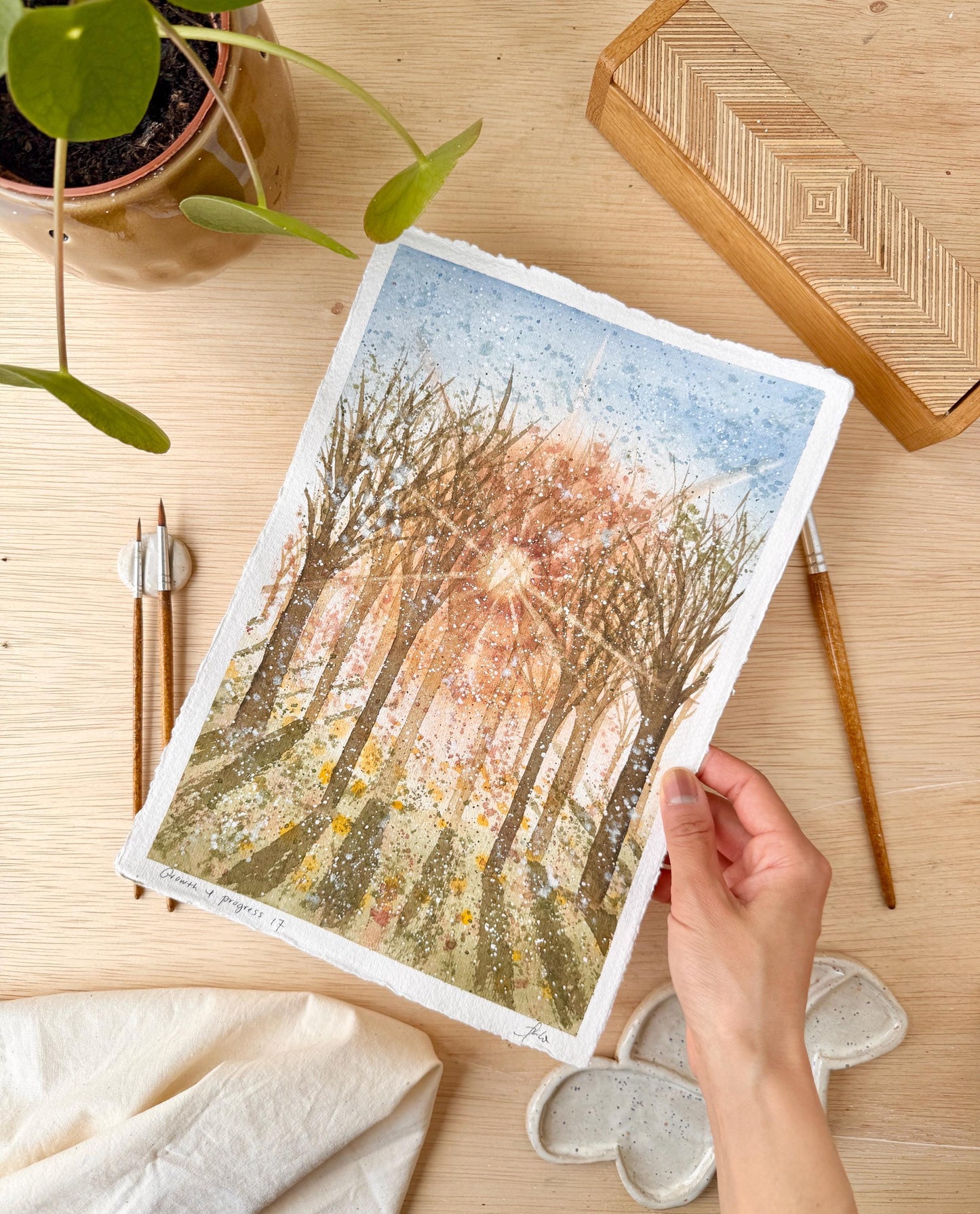 Growth and progress 17 - Original artwork