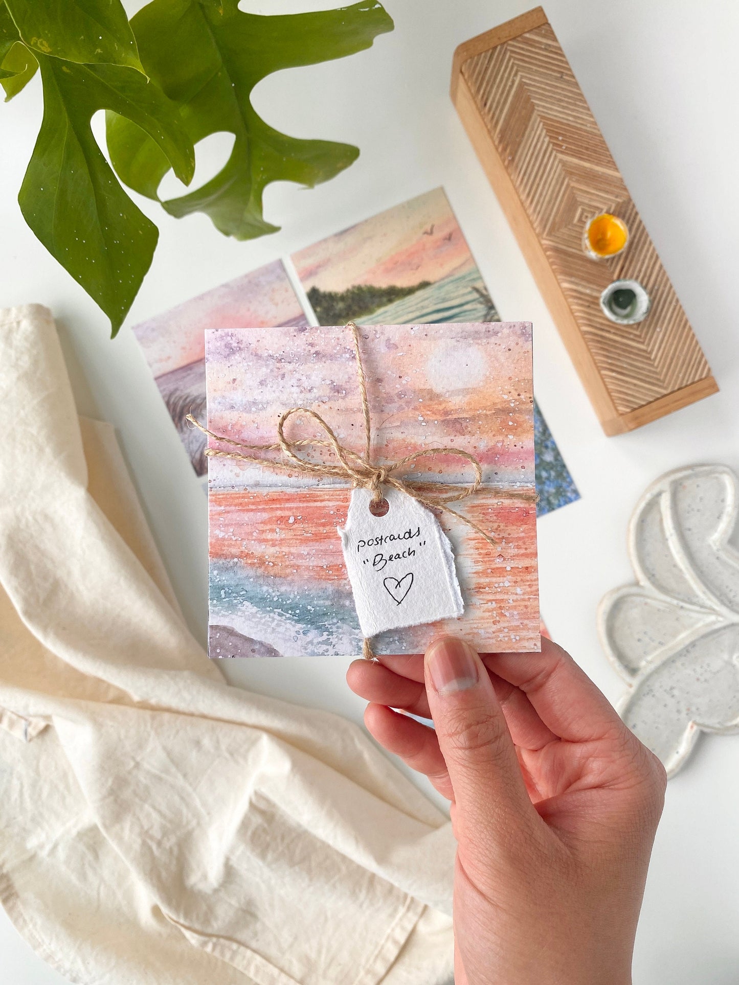 Beach postcards - Set of 5