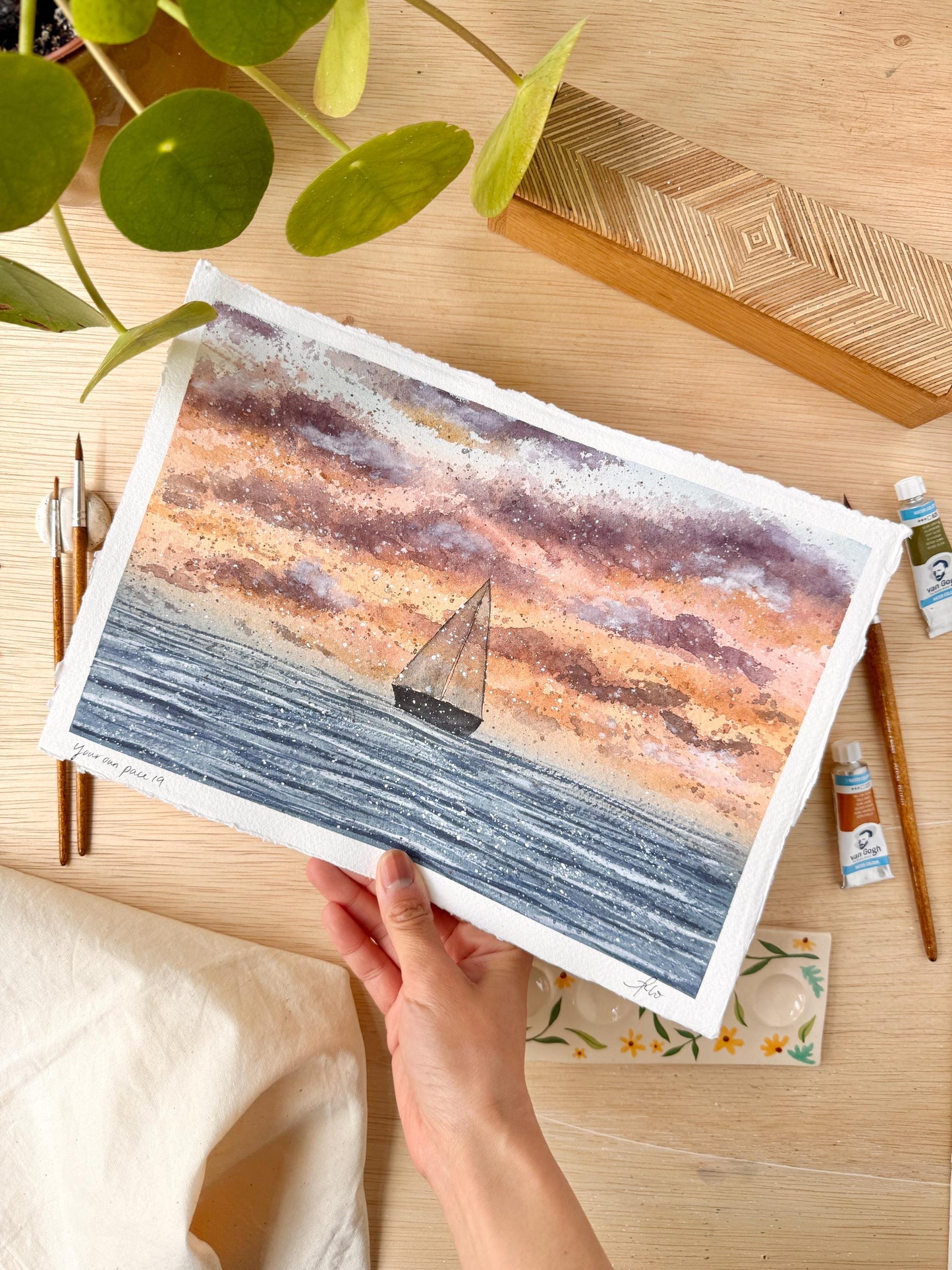 Your own pace 19 - Original artwork