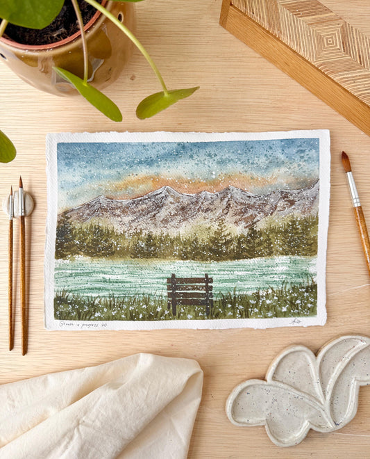 Growth and progress 20 - Original artwork