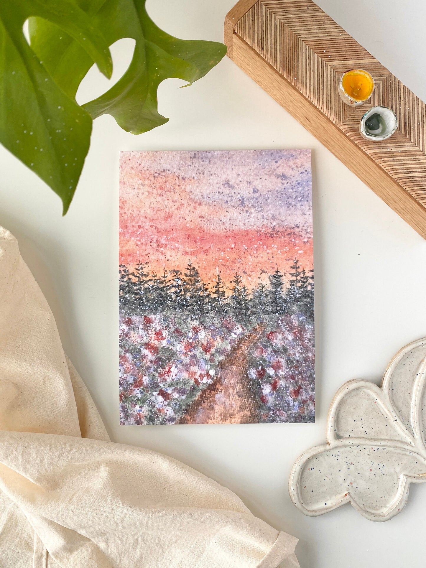 Heart's path - Art print