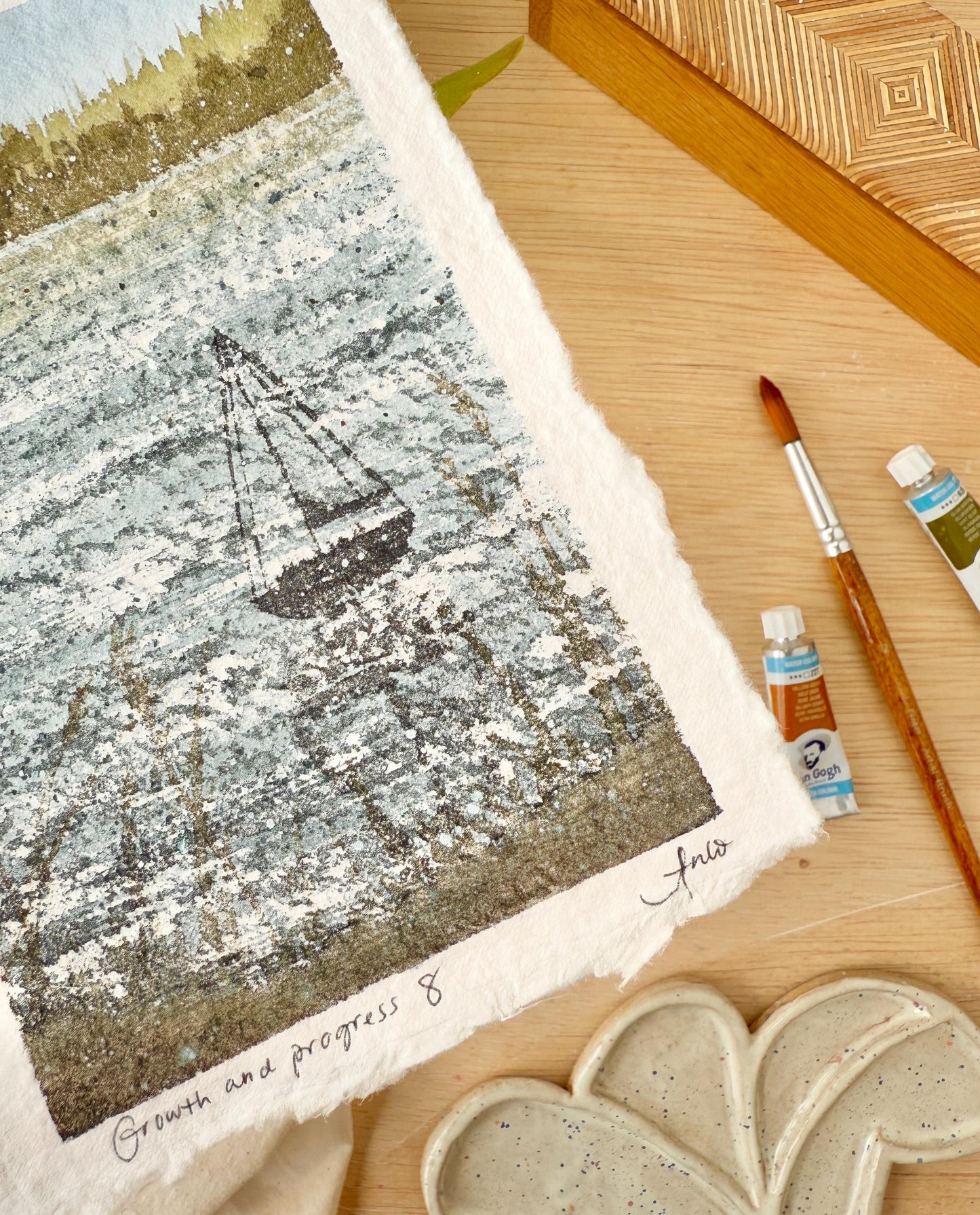 Growth and progress 8 - Original artwork