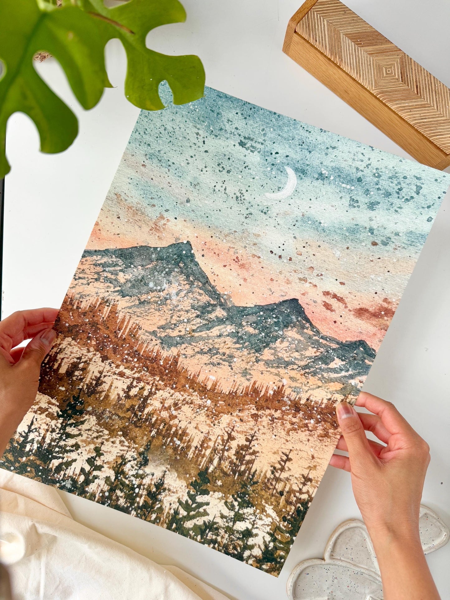Healing in nature - A3 poster