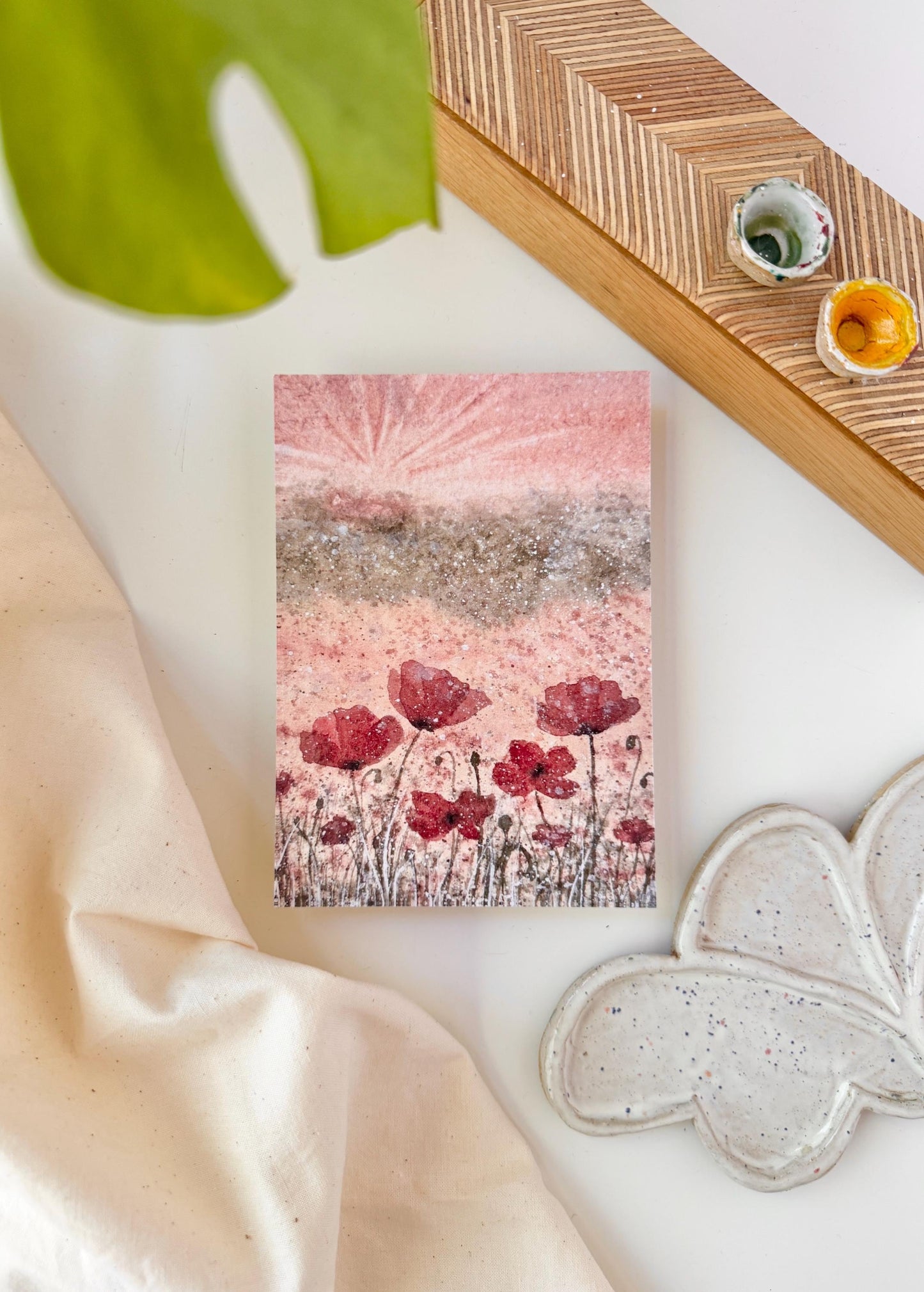 Dancing poppies - Art print