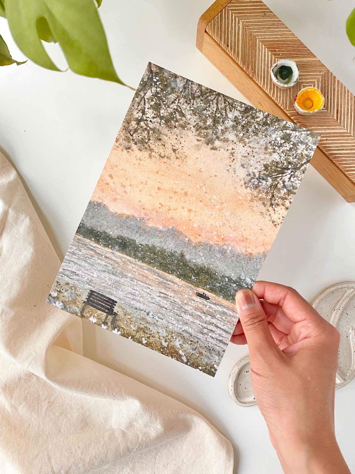 Meditative thoughts - Art print